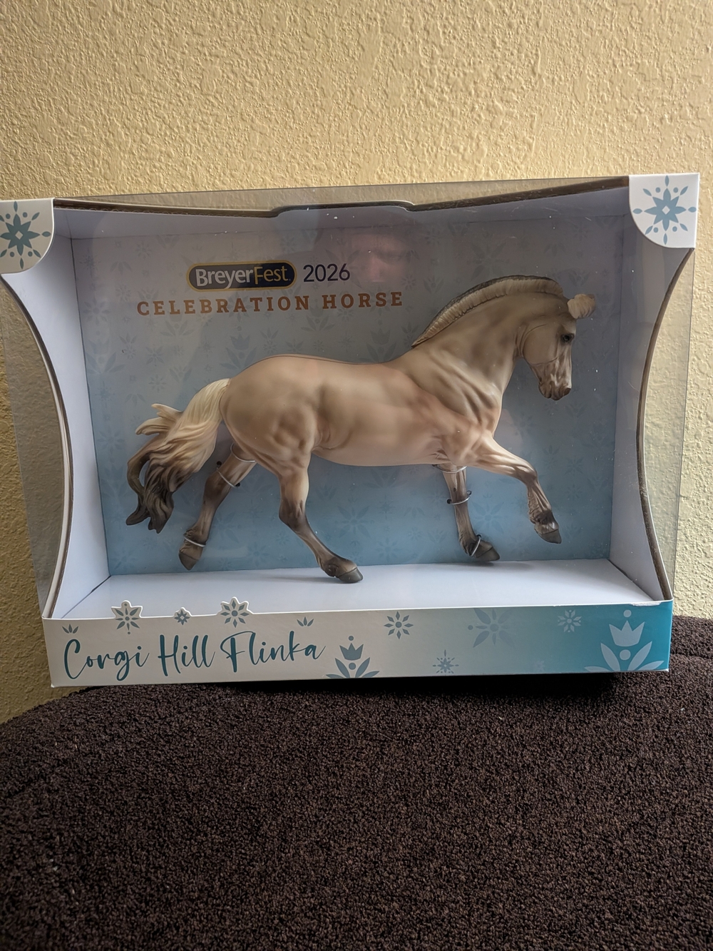 BreyerFest 2026 Celebration Horse - Corgi Hill Flintra - Cream and Brown